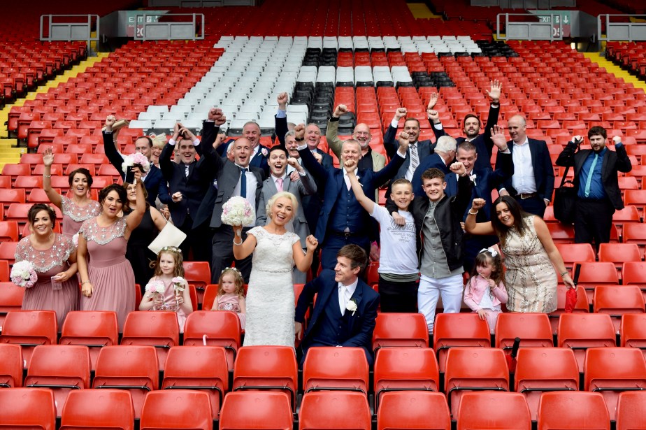 Martin & Samantha at Liverpool Football&nbsp;Club